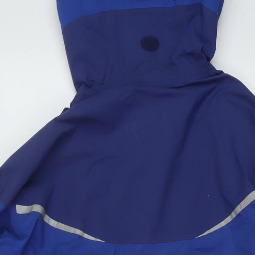 Berghaus Mens Blue Rain Coat Coat Size M Zip