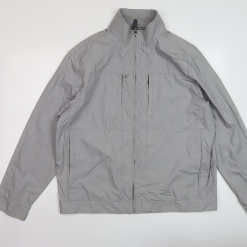 Marks and Spencer Mens Grey Jacket Size XL Zip