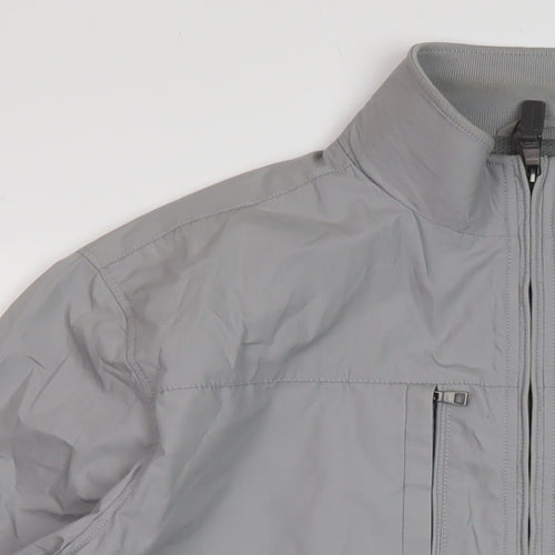Marks and Spencer Mens Grey Jacket Size XL Zip
