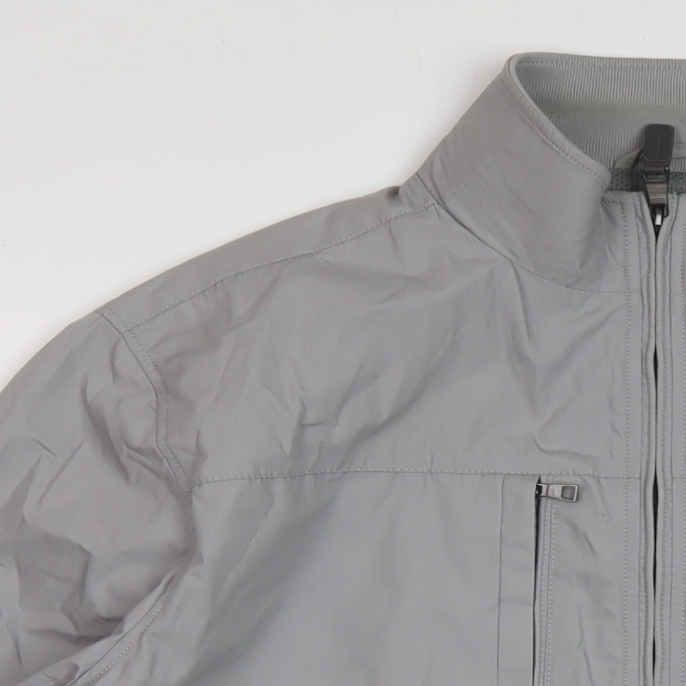 Marks and Spencer Mens Grey Jacket Size XL Zip