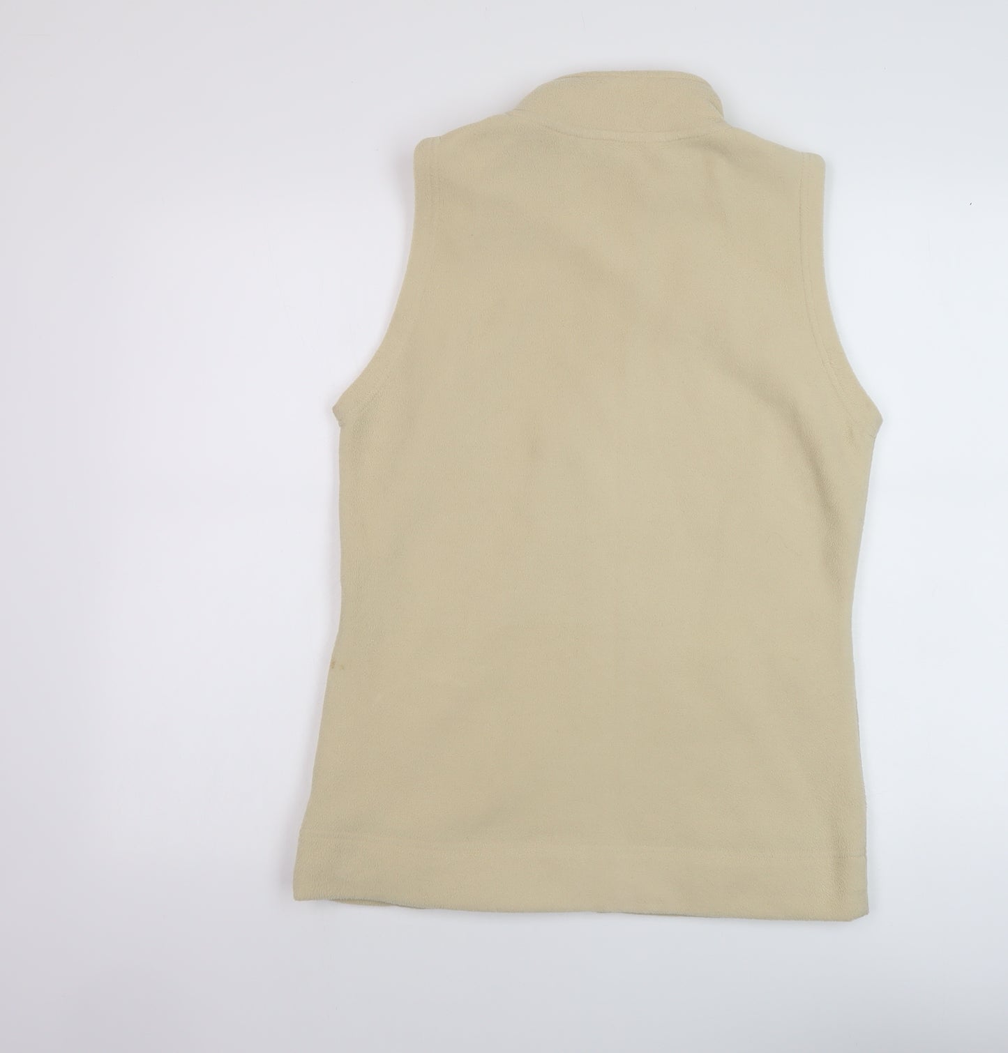 EWM Womens Beige Gilet Jacket Size 10 Zip