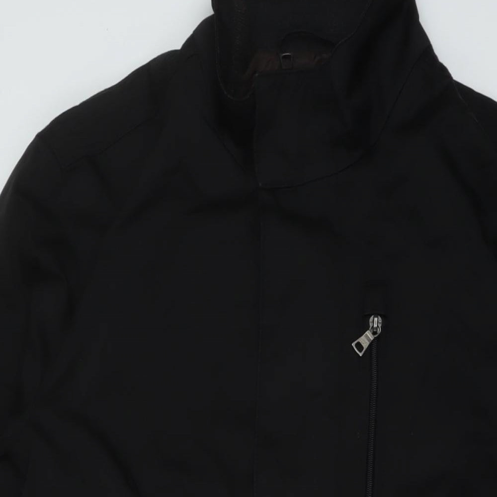 Marks and Spencer Mens Black Jacket Size S Zip