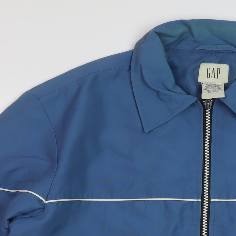 Gap Mens Blue Jacket Size M Zip