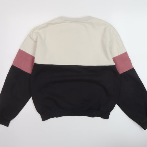 H&,M Girls Multicoloured Cotton Pullover Sweatshirt Size 14 Years Pullover