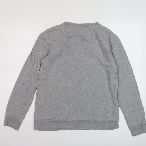 A Question Of Womens Grey Cotton Pullover Sweatshirt Size M Pullover
