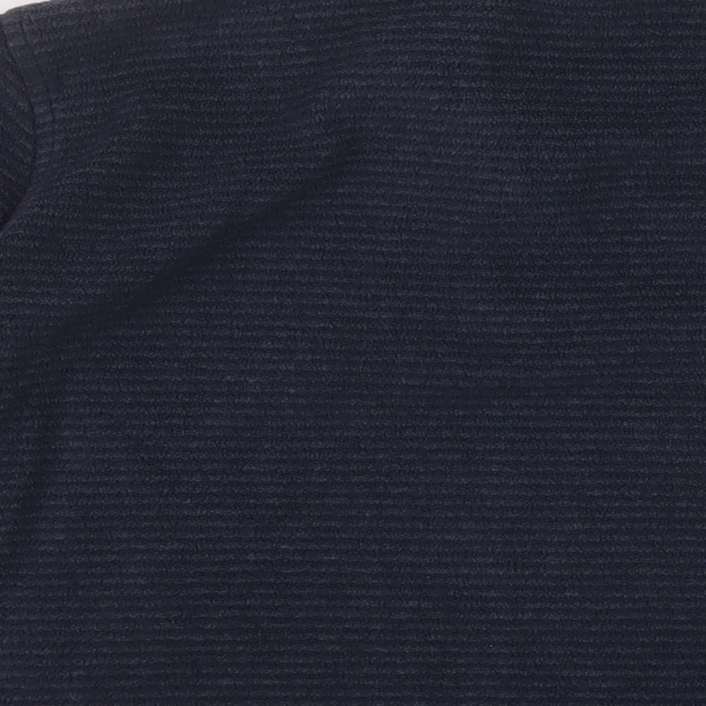 Regatta Womens Blue Polyester Pullover Sweatshirt Size 14 Zip