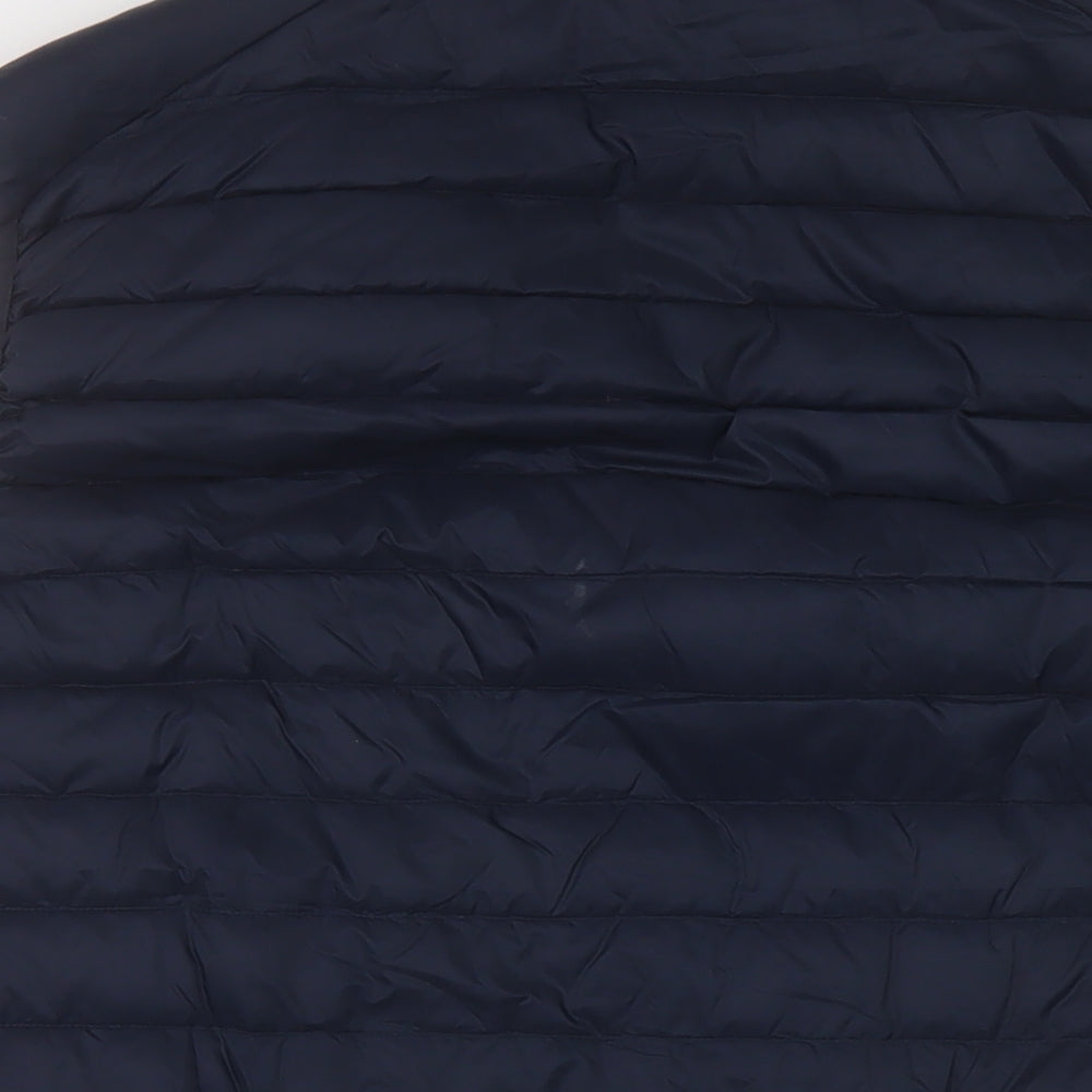 Marks and Spencer Mens Blue Gilet Waistcoat Size 3XL Zip