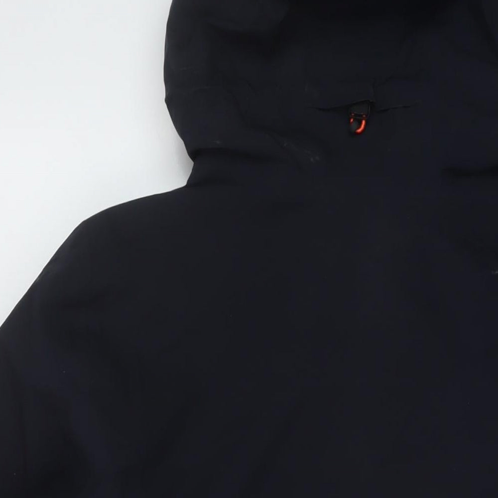 Marks and Spencer Womens Blue Rain Coat Coat Size 18 Zip