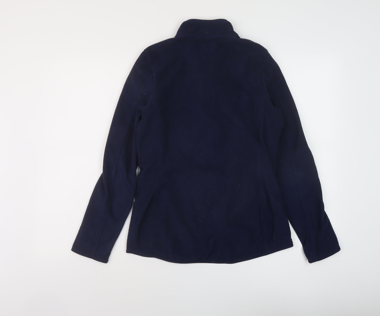 GOODMOVE Womens Blue Jacket Size 8 Zip