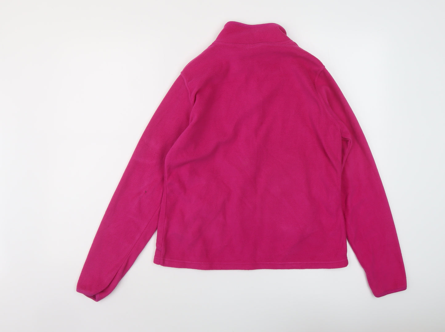 Marks and Spencer Womens Pink Jacket Size 12 Zip