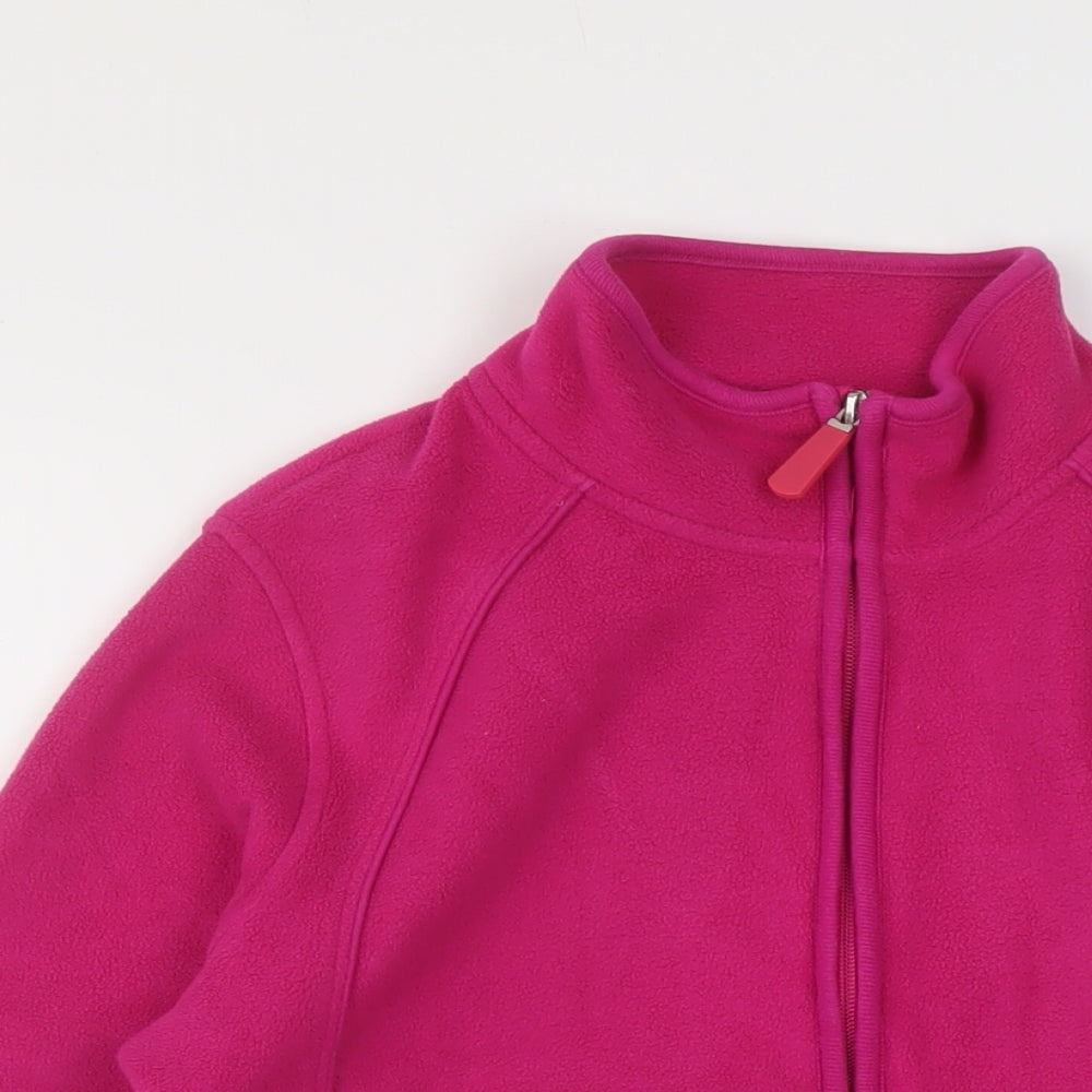 Marks and Spencer Womens Pink Jacket Size 12 Zip