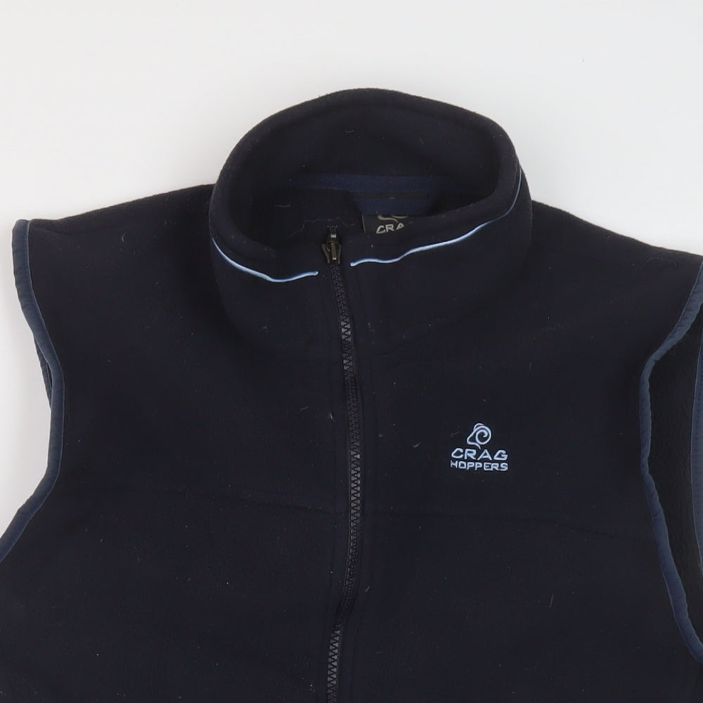 Craghoppers Womens Blue Gilet Jacket Size 12 Zip