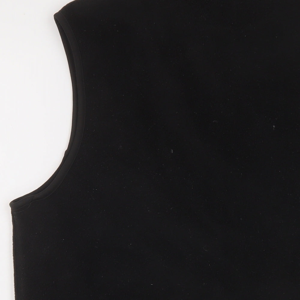 Gap Womens Black Gilet Jacket Size M Zip