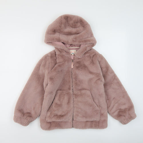 MANTARAY PRODUCTS Girls Pink Jacket Size 8-9 Years Zip