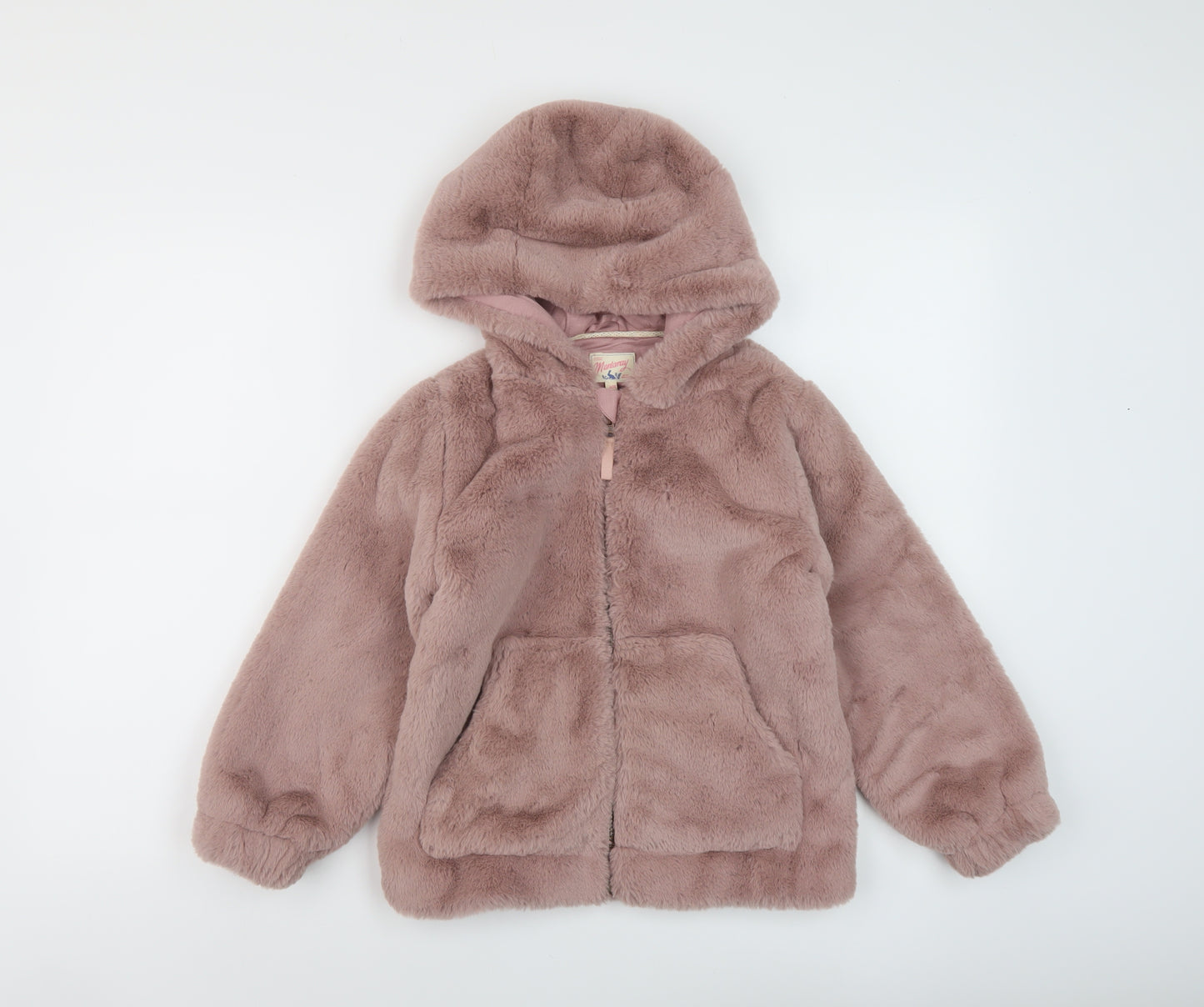MANTARAY PRODUCTS Girls Pink Jacket Size 8-9 Years Zip