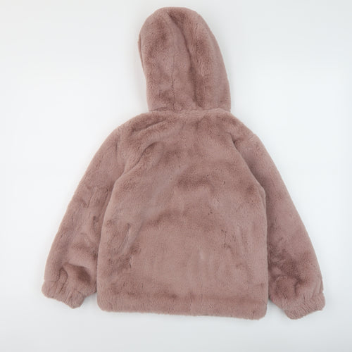 MANTARAY PRODUCTS Girls Pink Jacket Size 8-9 Years Zip