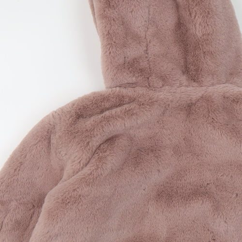 MANTARAY PRODUCTS Girls Pink Jacket Size 8-9 Years Zip