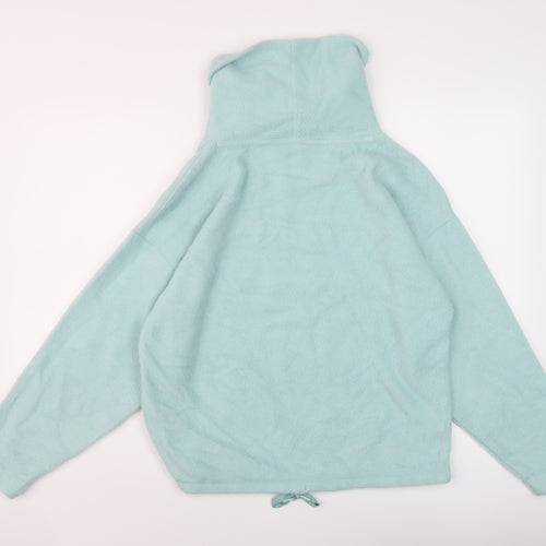 Marks and Spencer Womens Blue Polyester Pullover Sweatshirt Size L Pullover