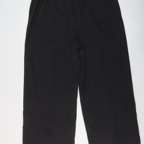 Marks and Spencer Womens Grey Polyester Trousers Size 18 L27 in Regular