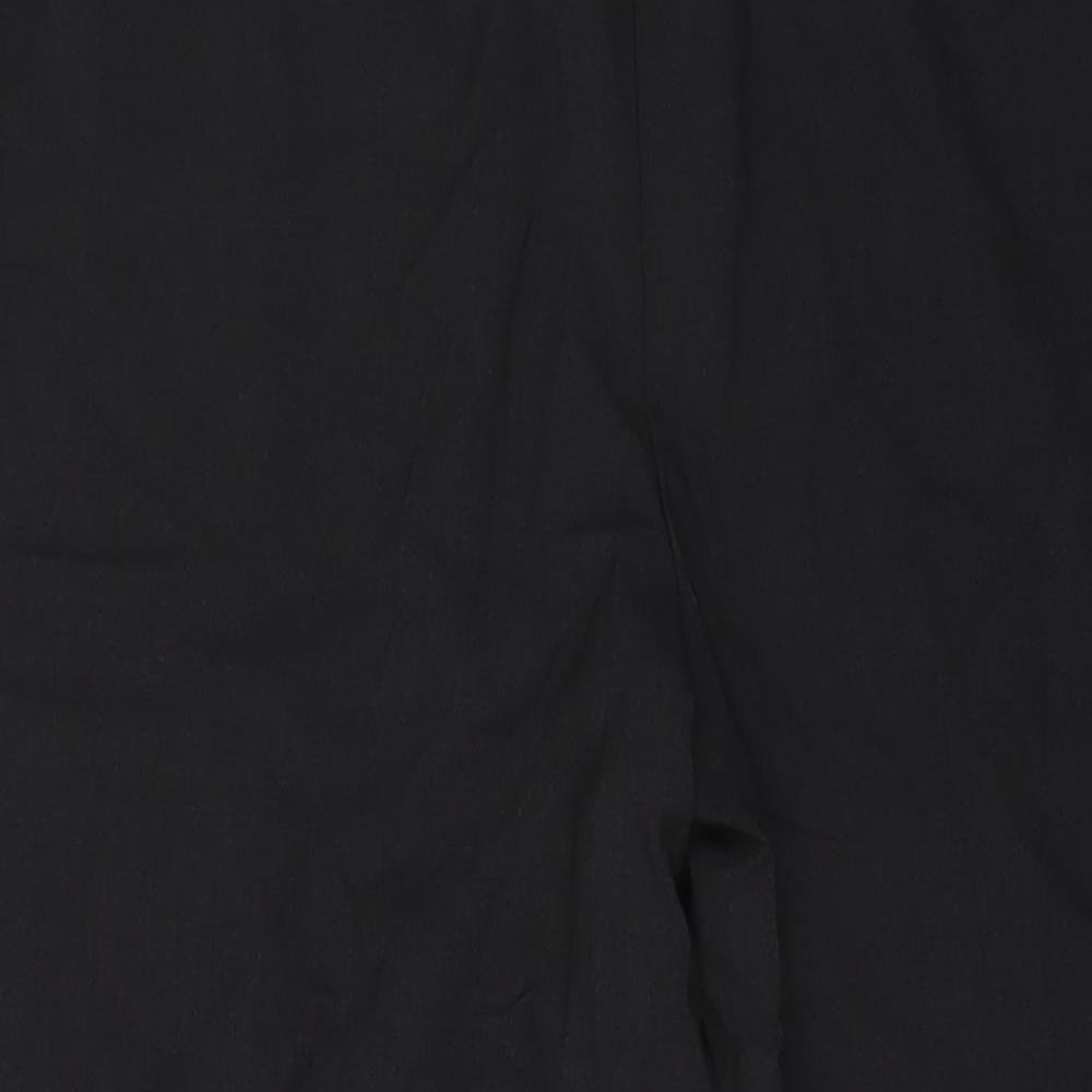 Marks and Spencer Womens Grey Polyester Trousers Size 18 L27 in Regular