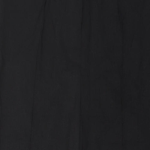 Marks and Spencer Womens Grey Polyester Trousers Size 14 L29 in Regular
