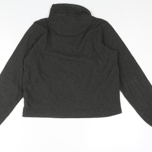 Peter Storm Boys Grey Polyester Pullover Sweatshirt Size 13 Years Zip - Logo