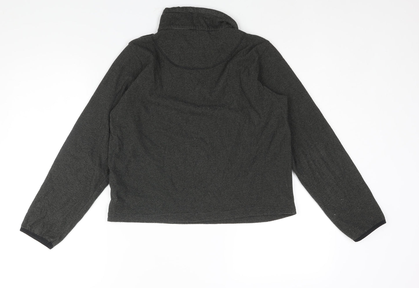 Peter Storm Boys Grey Polyester Pullover Sweatshirt Size 13 Years Zip - Logo