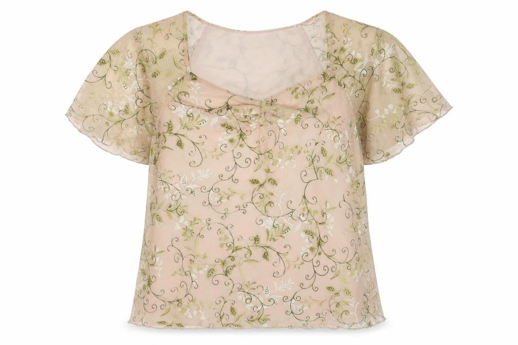 Bonmarché Womens Beige Polyester Basic Blouse Size 20 Sweetheart