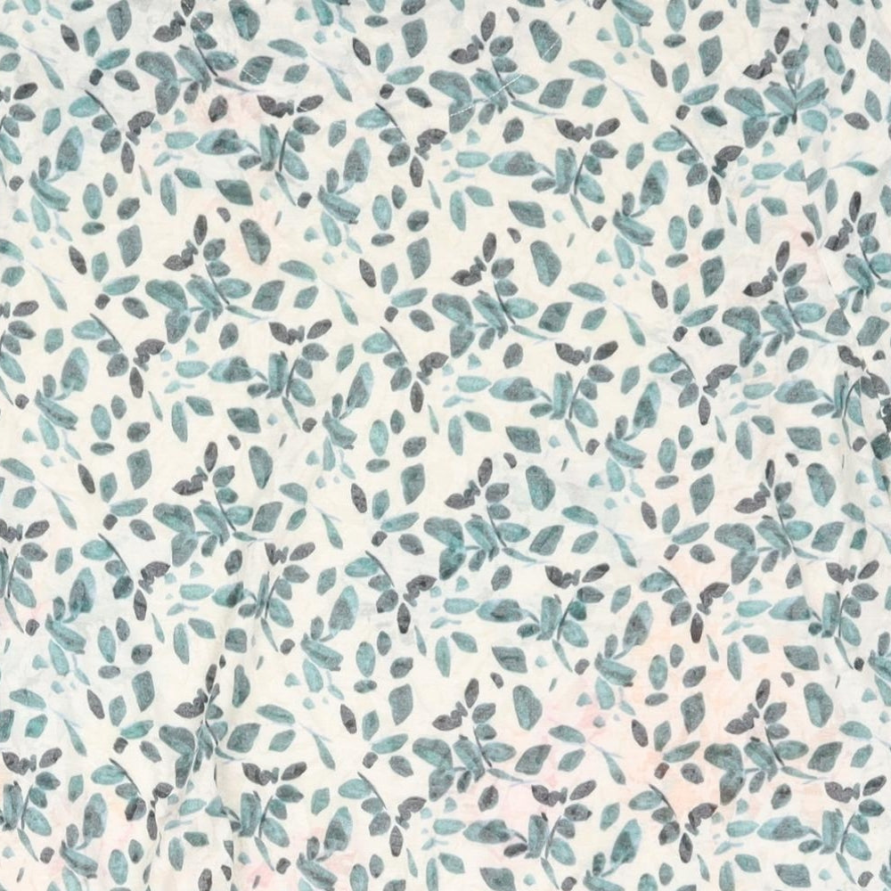 Per Una Womens Multicoloured Geometric Polyester Basic Blouse Size 22 Round Neck - Floral Print