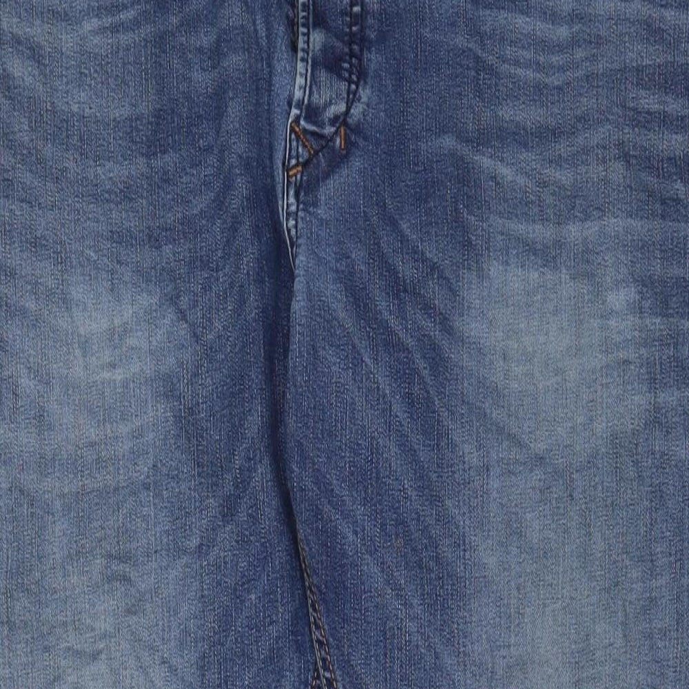 Diesel Mens Blue Cotton Straight Jeans Size 40 in L29 in Regular Button