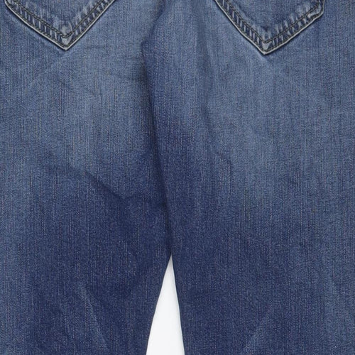 Diesel Mens Blue Cotton Straight Jeans Size 40 in L29 in Regular Button