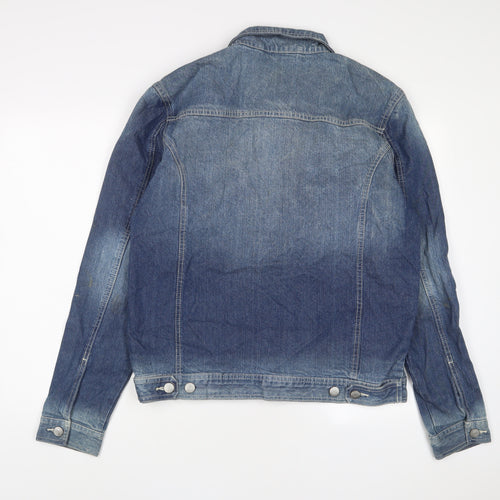 Livergy Womens Blue Jacket Size 14 Button