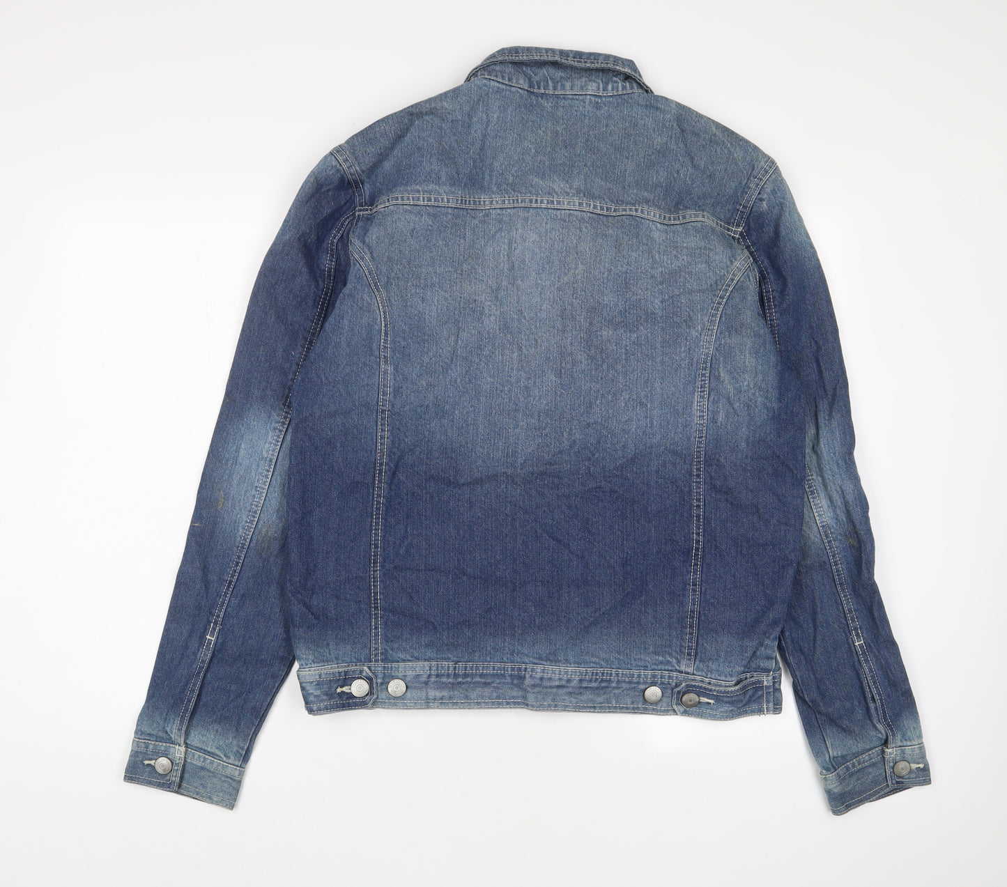 Livergy Womens Blue Jacket Size 14 Button