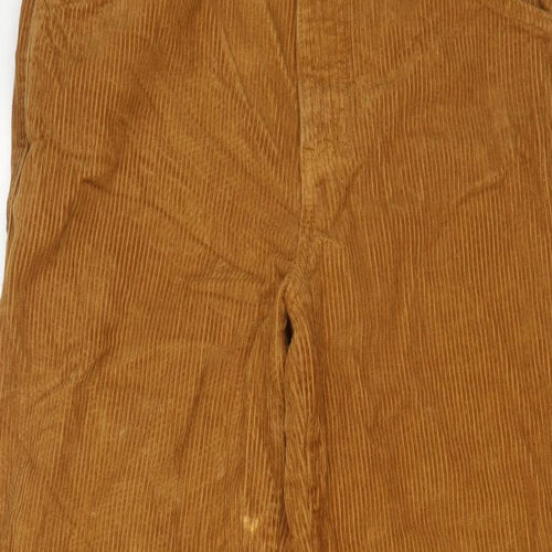 BDG Womens Brown Cotton Trousers Size XS L27 in Regular Zip