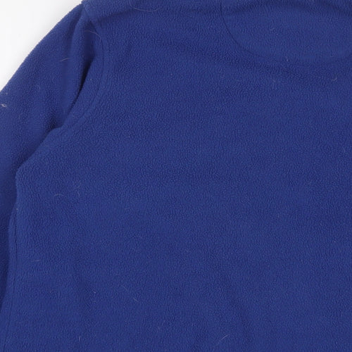 Regatta Womens Blue Jacket Size 14 Zip - Zip Pockets