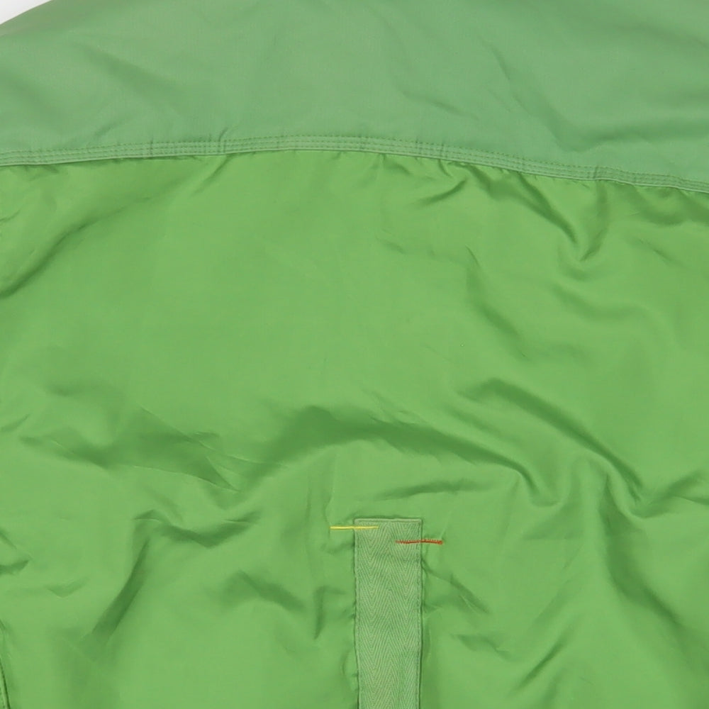 NEXT Womens Green Bomber Jacket Jacket Size 18 Zip - Zip Pockets