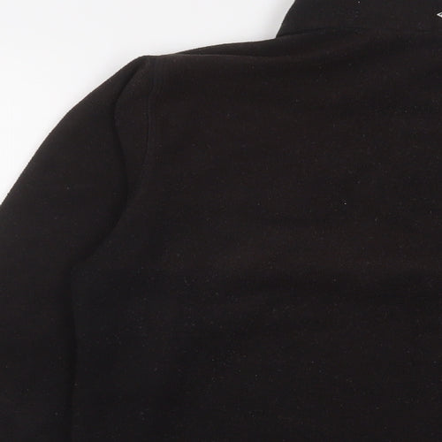 Regatta Womens Black Polyester Pullover Sweatshirt Size 14 Zip