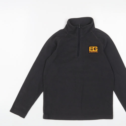 Craghoppers Boys Grey Polyester Pullover Sweatshirt Size 9-10 Years Zip - Bear Grylls