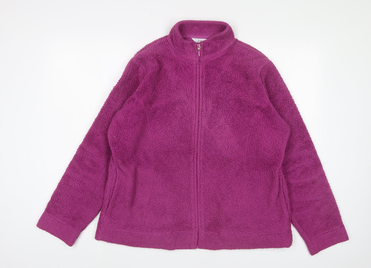 EWM Womens Purple Jacket Size L Zip - 18/20