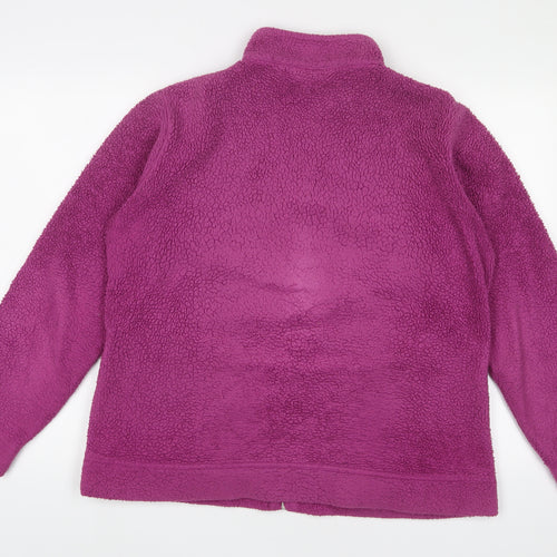 EWM Womens Purple Jacket Size L Zip - 18/20