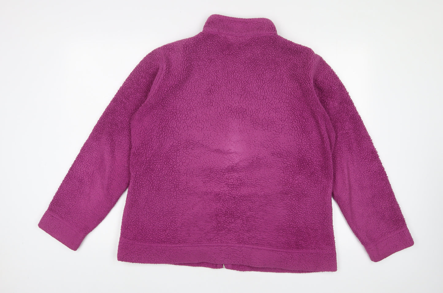 EWM Womens Purple Jacket Size L Zip - 18/20