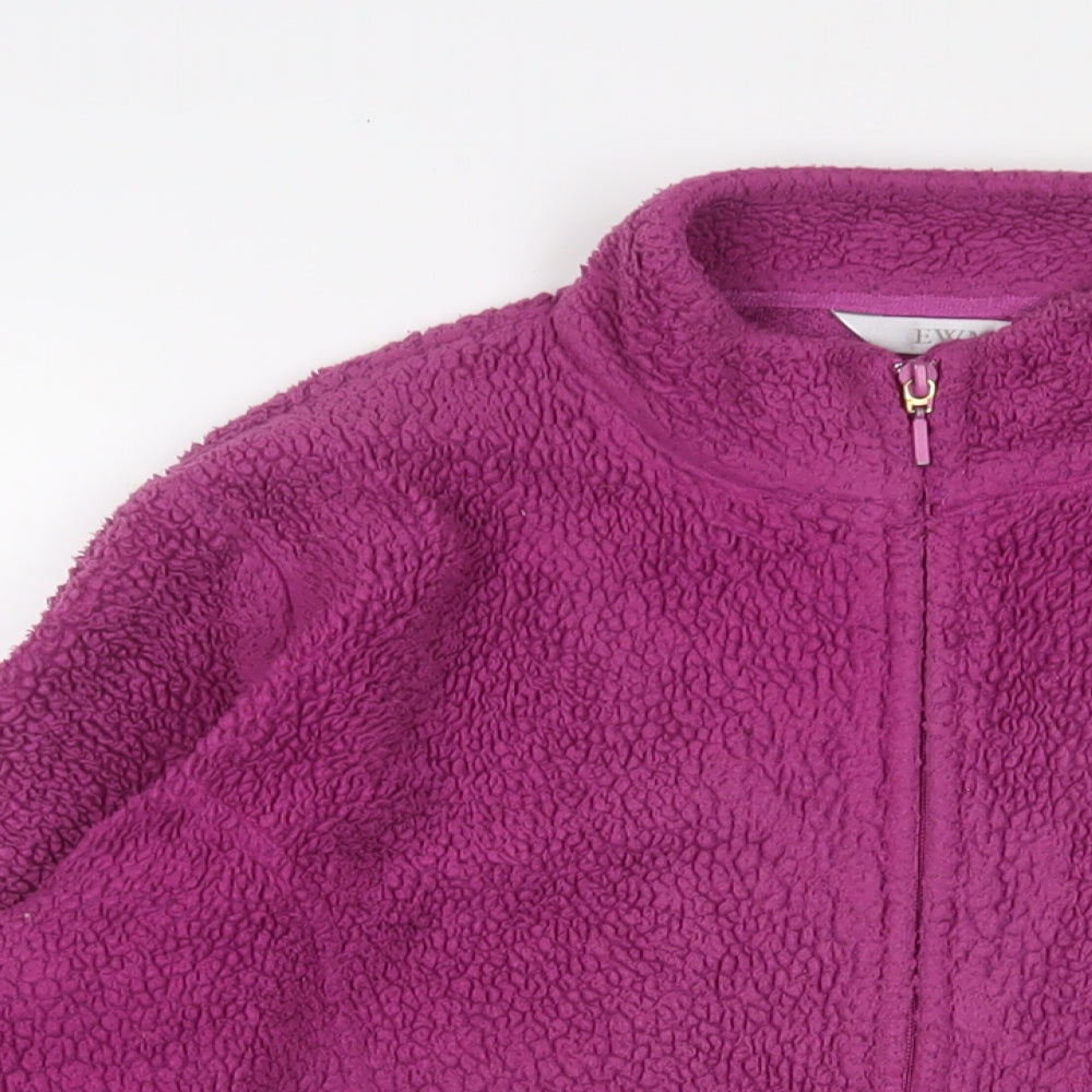 EWM Womens Purple Jacket Size L Zip - 18/20