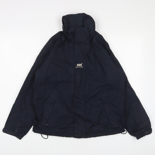 Helly Hansen Boys Blue Jacket Size 14 Years Zip - Zip Pockets