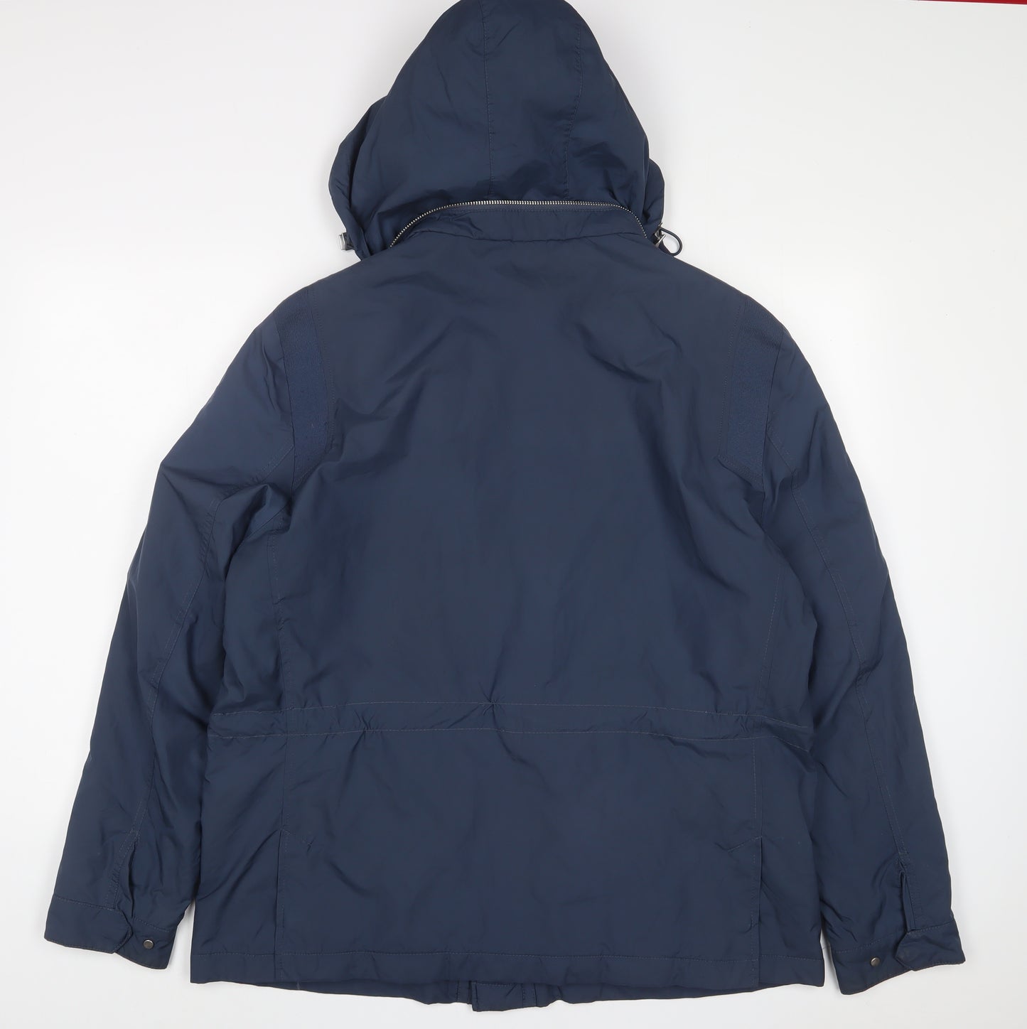 Autograph Womens Blue Jacket Size L Zip - Zip Pockets