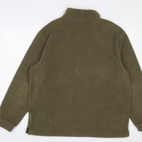 Lowe Alpine Mens Green Polyester Pullover Sweatshirt Size L