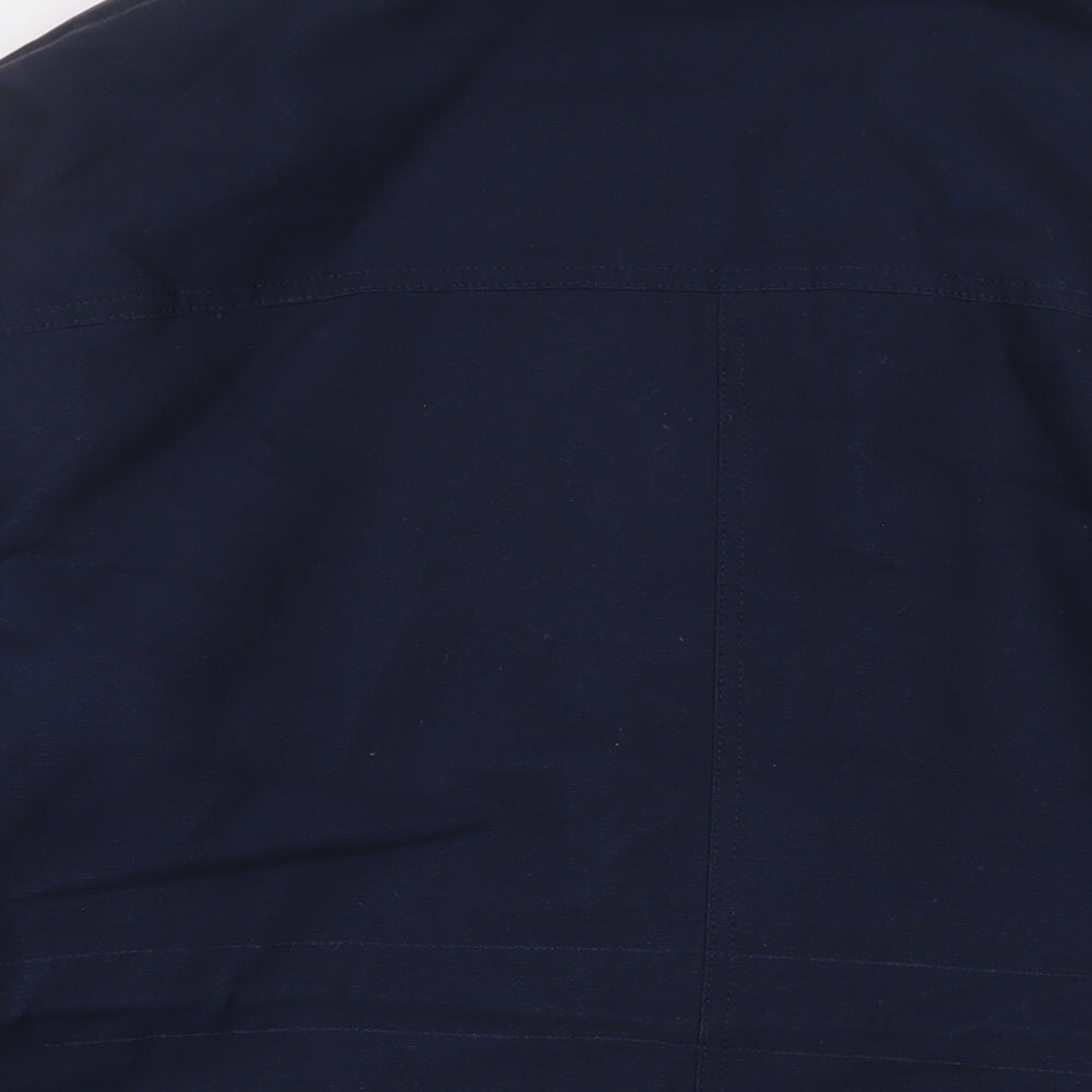 Per Una Womens Blue Jacket Size 14 Snap