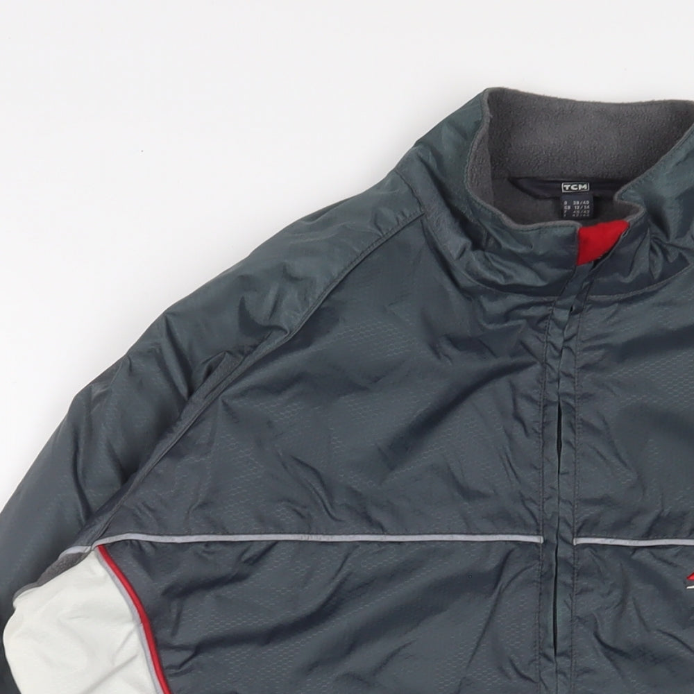 TCM Womens Grey Jacket Size 12 Zip