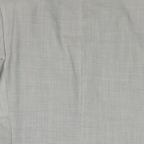Marks and Spencer Mens Grey Wool Jacket Suit Jacket Size 40 Regular - Inside Pockets