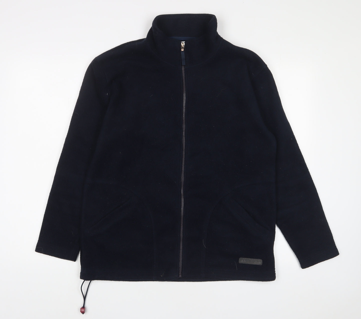 ALIBI Mens Blue Jacket Size M Zip - Zip Pockets