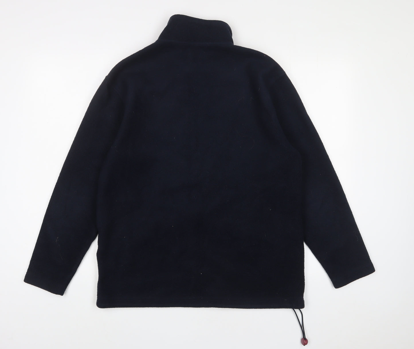 ALIBI Mens Blue Jacket Size M Zip - Zip Pockets